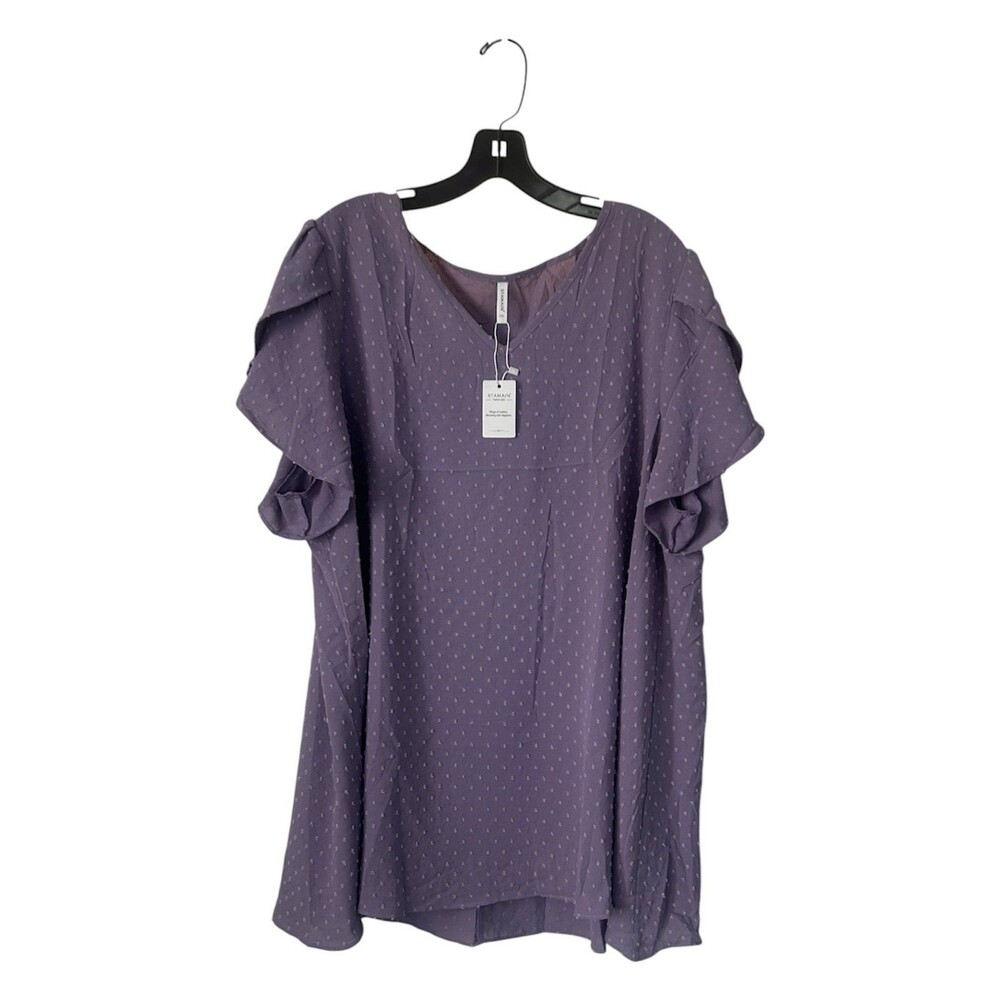 Women’s Purple Blouse Size 2X